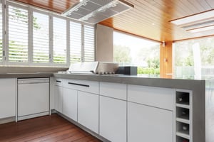 Beefeater Proline Corian Ash Concrete Matt White Alfresco Kitchen Mt Eliza 3