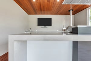 Beefeater Proline Corian Ash Concrete Matt White Alfresco Kitchen Mt Eliza 4