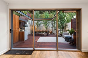 Beefeater Signature 3000SS Matte Steel Grey Corian Ash Concrete Outdoor Kitchen Ascot Vale 7 (Custom)