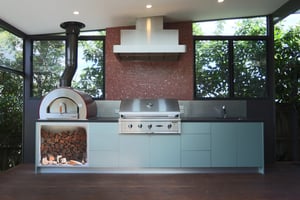 Capital 40 BBQ Pearl Grey Dekton Sirius Alfresco Kitchen 2