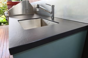 Capital 40 BBQ Pearl Grey Dekton Sirius Alfresco Kitchen-1